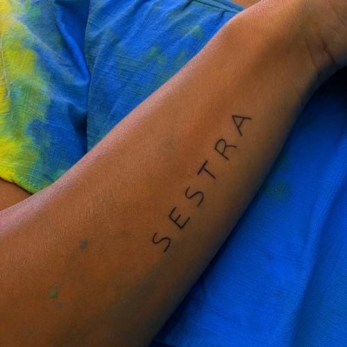 Sestra - Тату Sestra - Тату