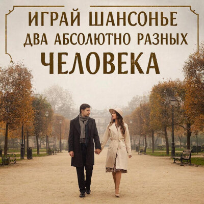 Играй ШАНСОНЬЕ - Два абсолютно разных человека